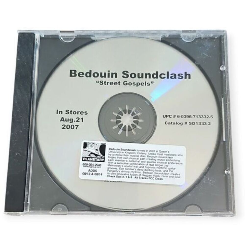 Bedouin Soundclash – Street Gospels [2007 Promotional CD]‎
